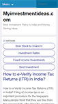 Mobile Screenshot of myinvestmentideas.com