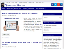 Tablet Screenshot of myinvestmentideas.com